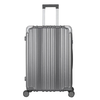 Set of two suitcases size 24 and 20 inch with Aluminium handle - Grey