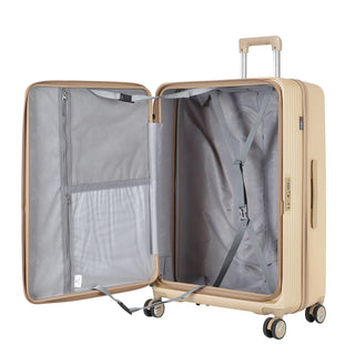 Travel trolley case 3pc set - Beige