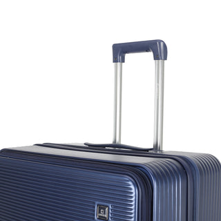 Travel trolley aluminum case 3pc set - Blue