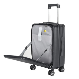 Travel trolley aluminum case 3pc set - Grey