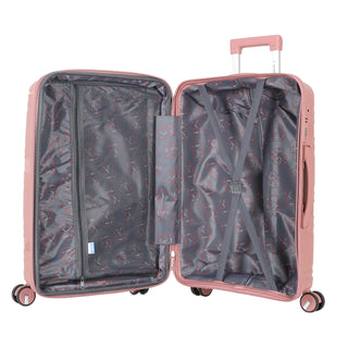 Unbreakable 4-Piece Pink Luggage Set – Durable and Stylish